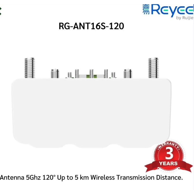 RUIJIE REYEE RG-ANT16S-120 16DBI 120 DERECE OUTDOOR 5 KM H: 120°, V: 10° SEKTOR ANTEN