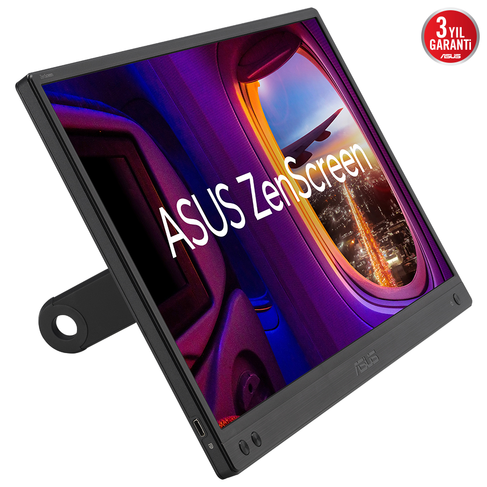 ASUS ZENSCREEN MB166CR 15.6" 5MS 1920x1080 USB TYPE-C TAŞINABİLİR IPS LED MONITOR