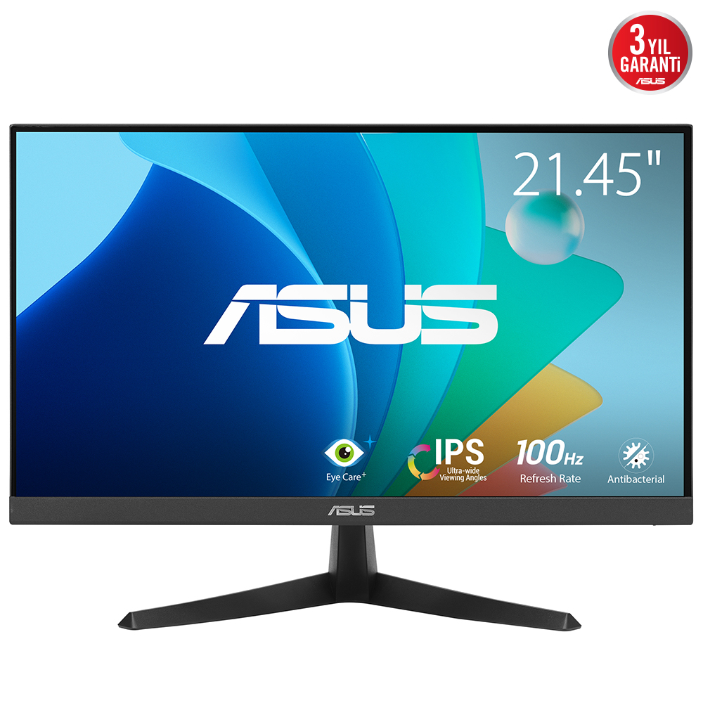 ASUS VY229HF 21.5" 1MS 100Hz FHD VGA/HDMI VESA IPS LED MONITOR