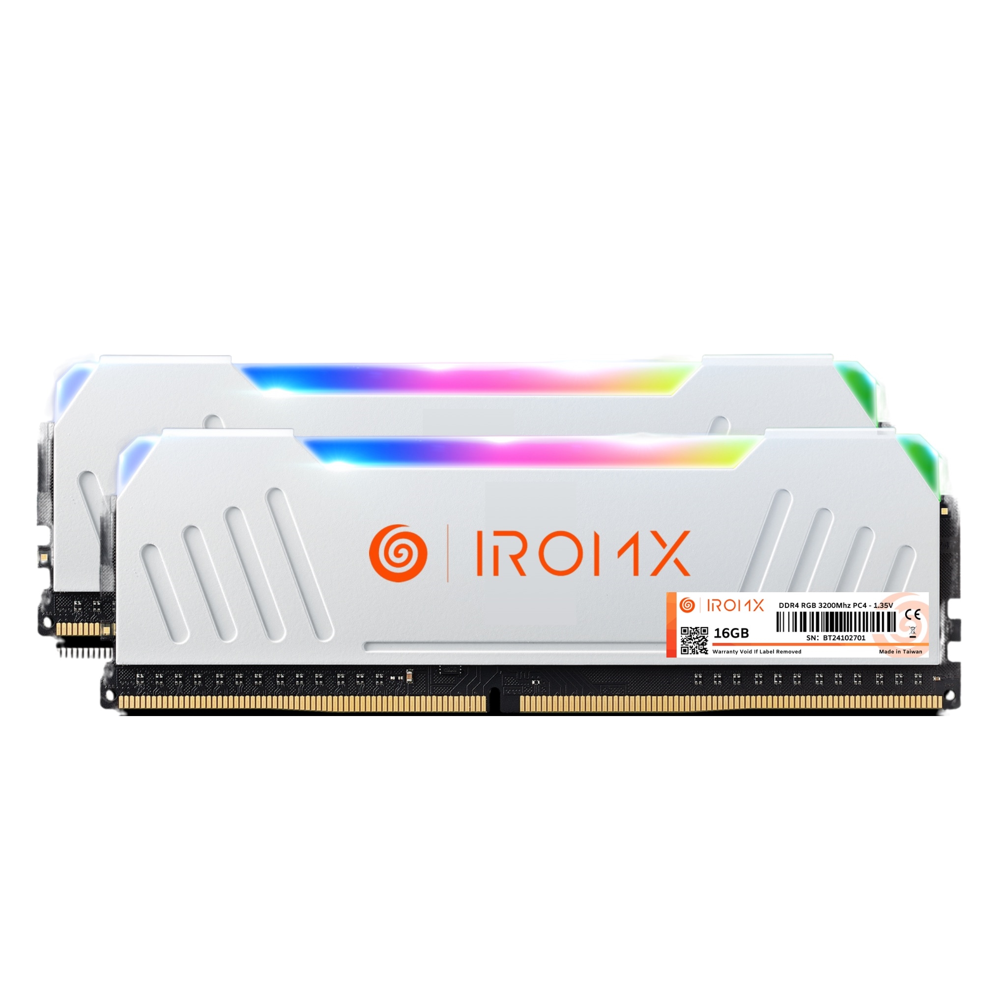 IROMX 16GB 3200MHZ DDR4 (HYNIX CHIP) RGB SOĞUTUCULU PC RAM  