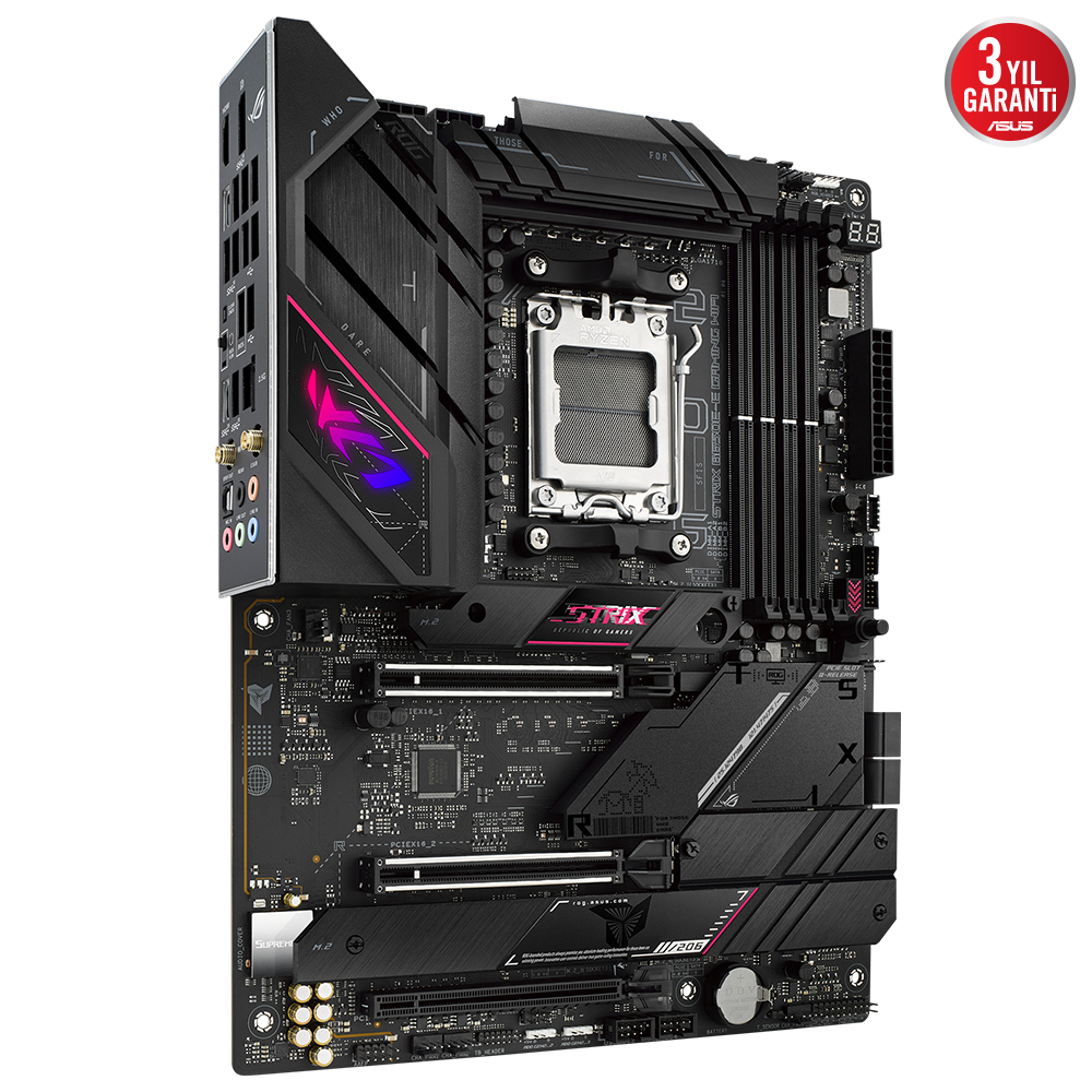 ASUS ROG STRIX B650E-E GAMING WIFI 4xDDR5 HDMI/DP 4xM.2 AM5 ANAKART