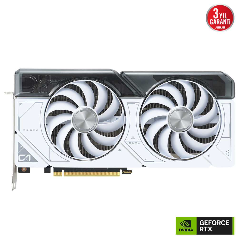 ASUS DUAL-RTX4070S-12G-WHITE RTX4070 SUPER 12GB GDDR6X 192Bit 3xDP/1xHDMI PCI-E 4.0