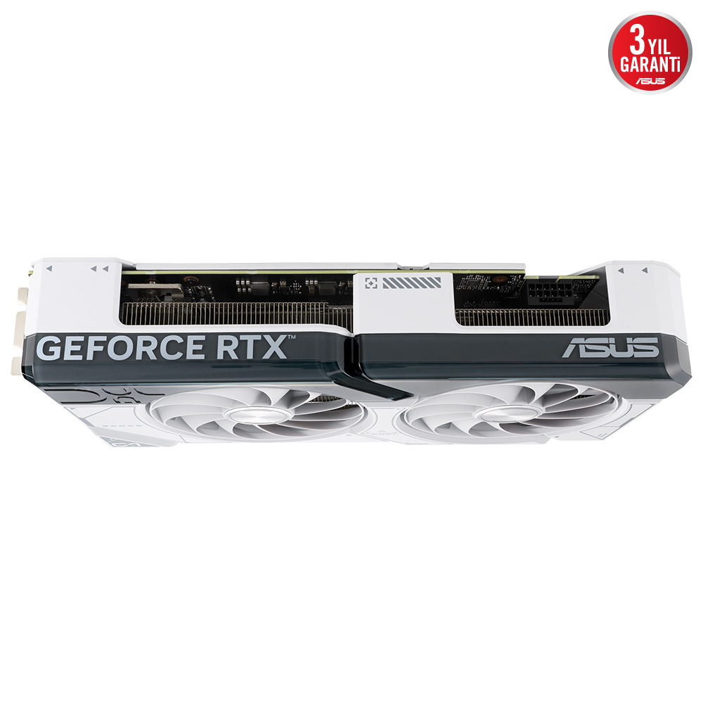 ASUS DUAL-RTX4070S-12G-WHITE RTX4070 SUPER 12GB GDDR6X 192Bit 3xDP/1xHDMI PCI-E 4.0