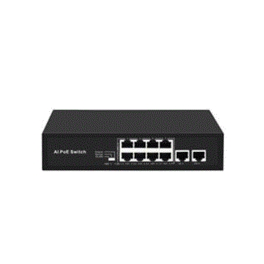 ODS ODS-8P2U 8 PORT POE 10/100 2FE UPLINK 120W YONETILEMEZ SWITCH