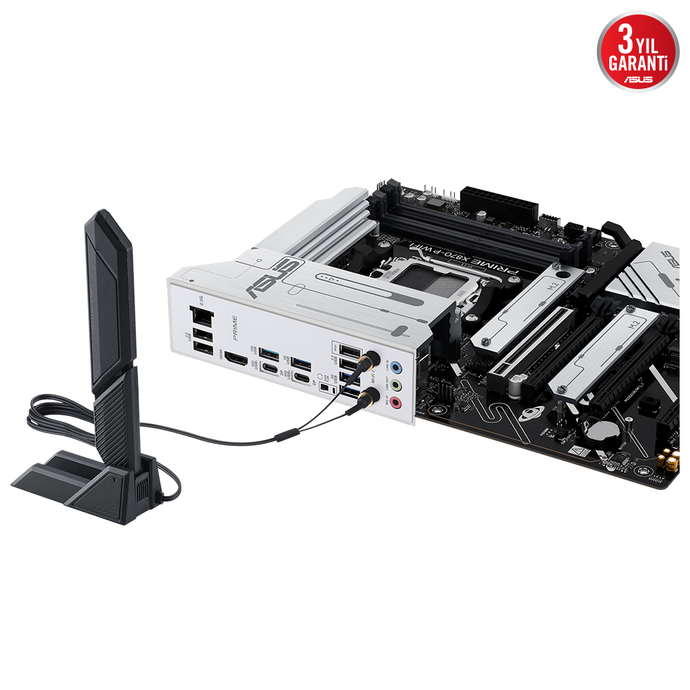 ASUS PRIME X870-P WIFI 4xDDR5 DP/HDMI 4xM.2 AM5 ANAKART