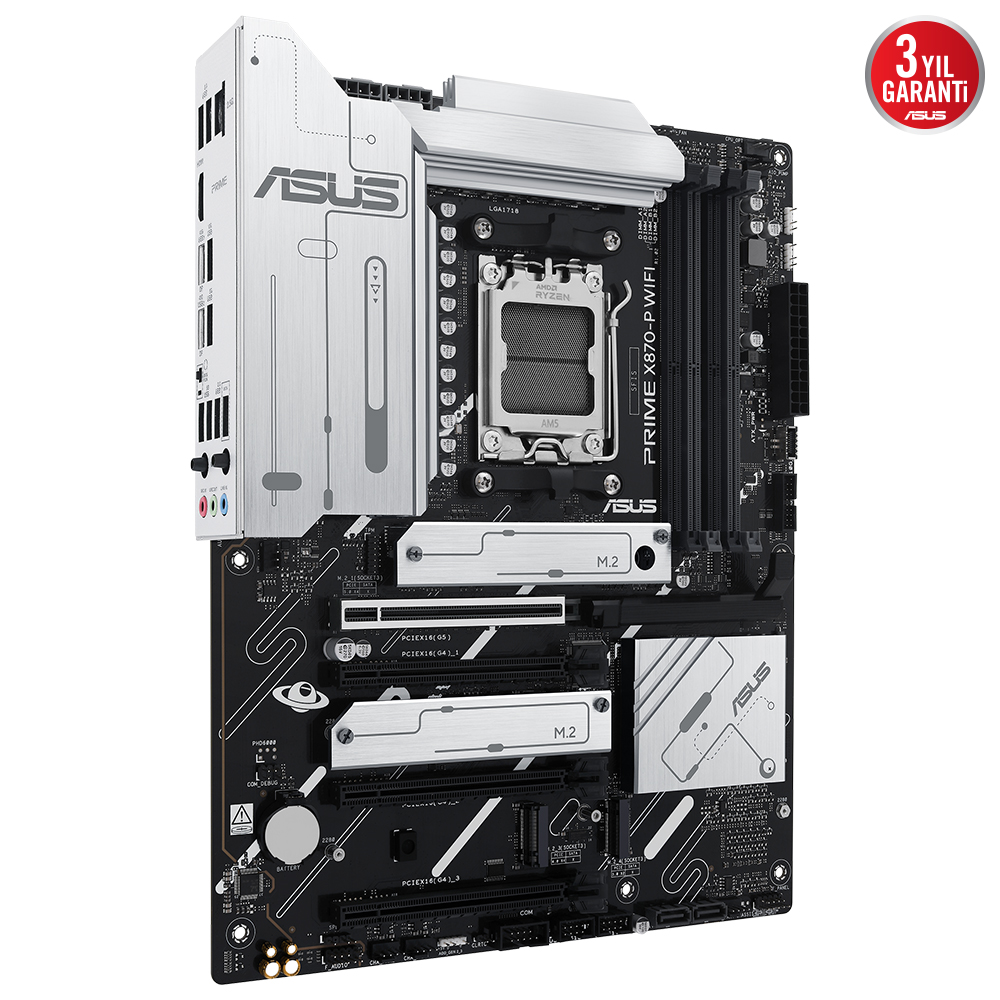 ASUS PRIME X870-P WIFI 4xDDR5 DP/HDMI 4xM.2 AM5 ANAKART