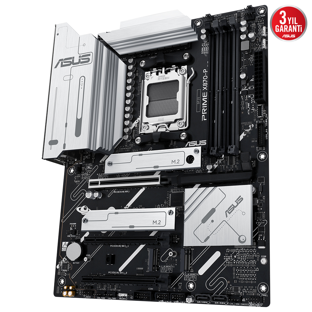 ASUS PRIME X870-P 4xDDR5 HDMI 4xM.2 AM5 ANAKART