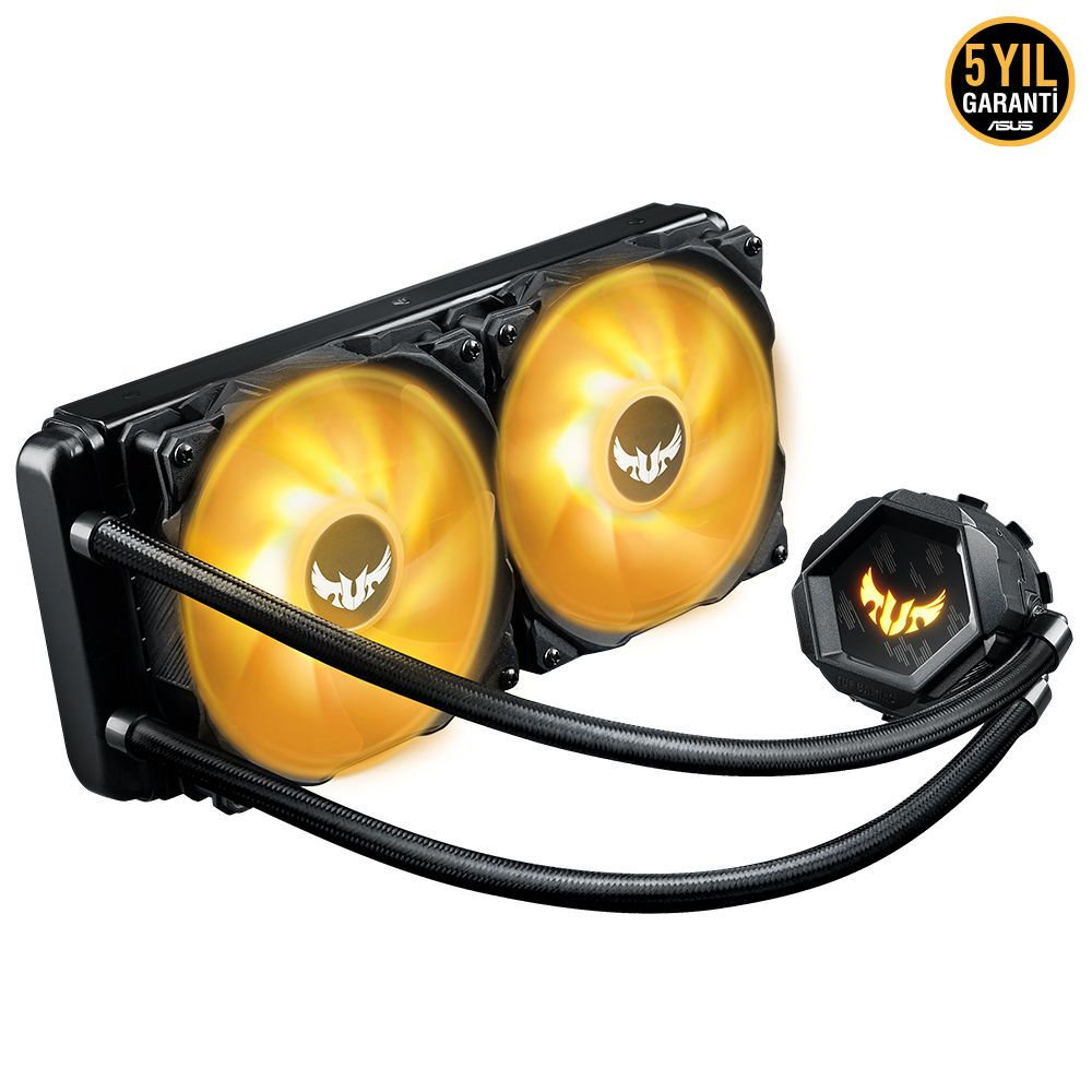 ASUS TUF GAMING LC 240 ARGB AIO AURA SYNC 240MM SIVI SOĞUTMALI CPU FAN