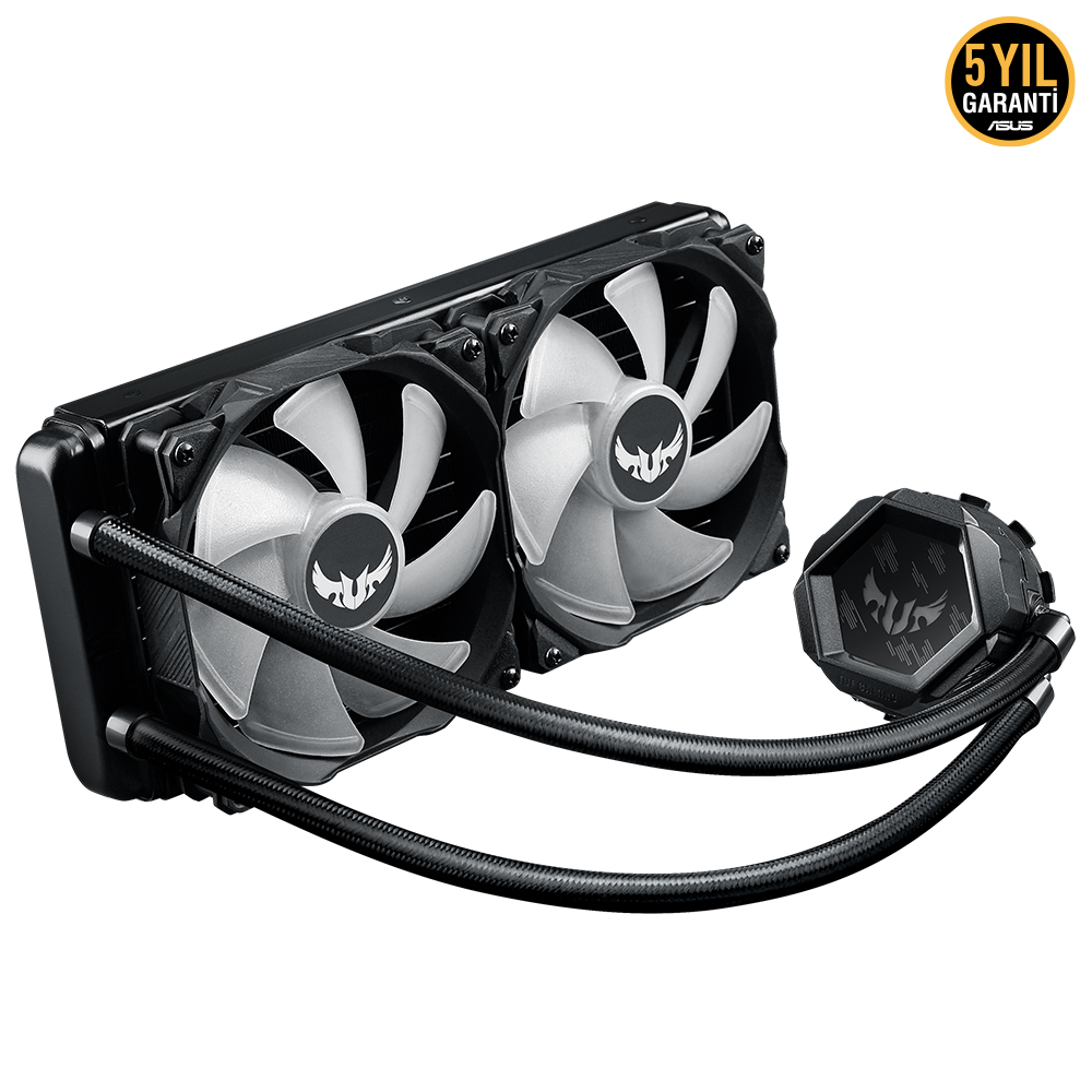 ASUS TUF GAMING LC 240 ARGB AIO AURA SYNC 240MM SIVI SOĞUTMALI CPU FAN