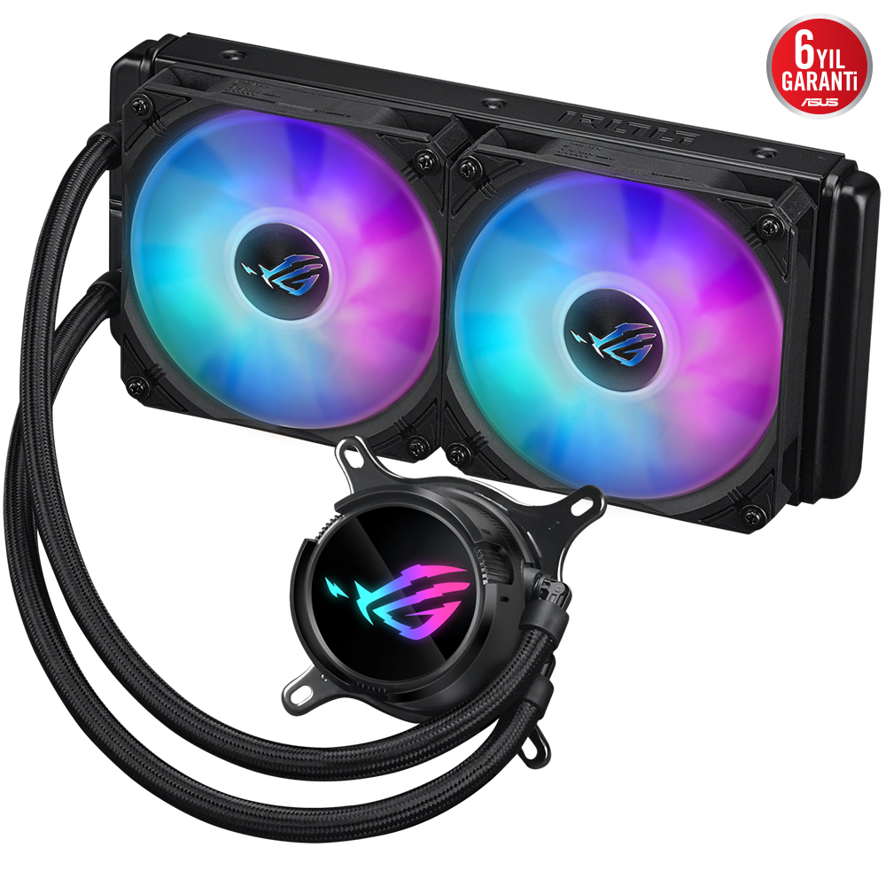 ASUS ROG STRIX LC III 240 ARGB AURA SYNC RGB 240MM LGA1700/AM4 SOKET SIVI SOĞUTMA