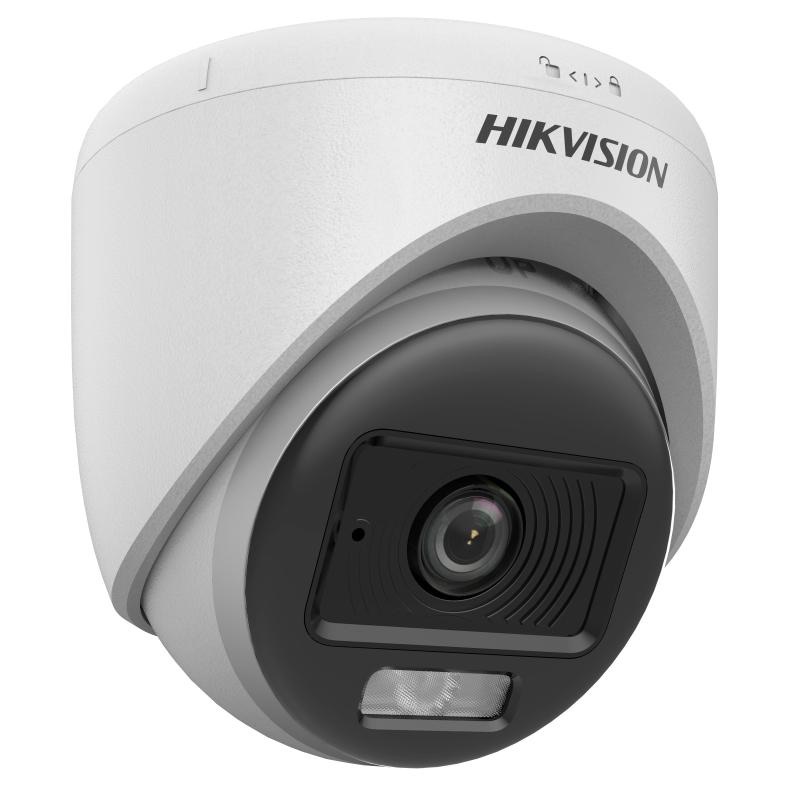 HIKVISION DS-2CE70DF0T-LPFS 2MP 2.8MM COLORVU DAHİLİ SES 20MT SMART HYBRID HD-TVI DOME KAMERA