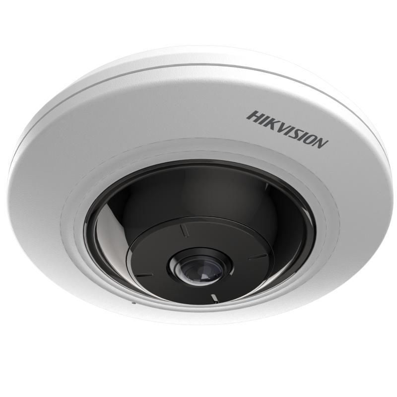 HIKVISION DS-2CD2955G0-ISU 5MP FISHEYE 1.05MM M12 LENS 8MT H.265+ IP DOME KAMERA