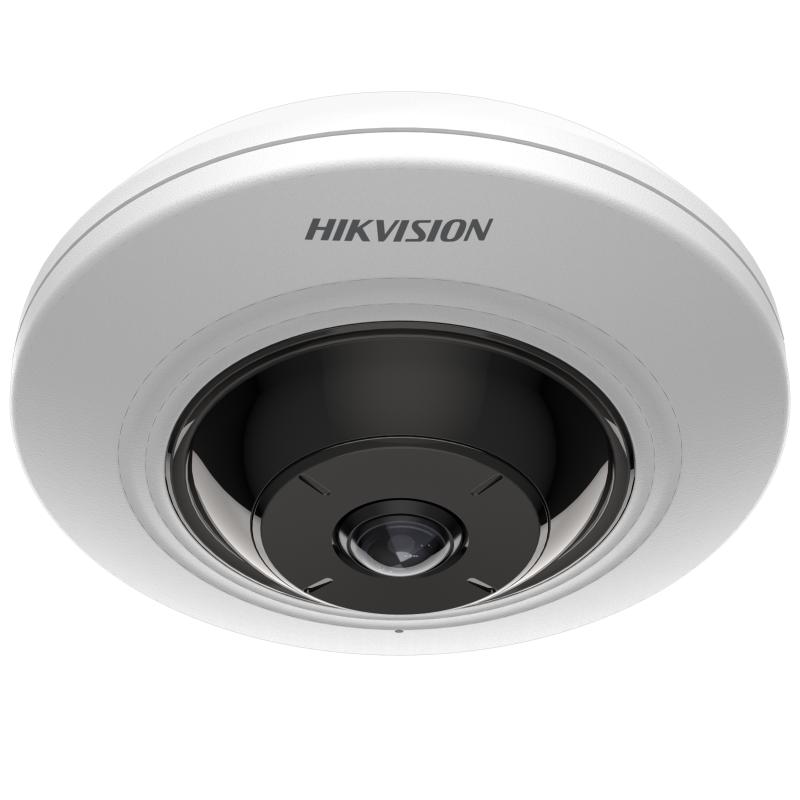 HIKVISION DS-2CD2955G0-ISU 5MP FISHEYE 1.05MM M12 LENS 8MT H.265+ IP DOME KAMERA