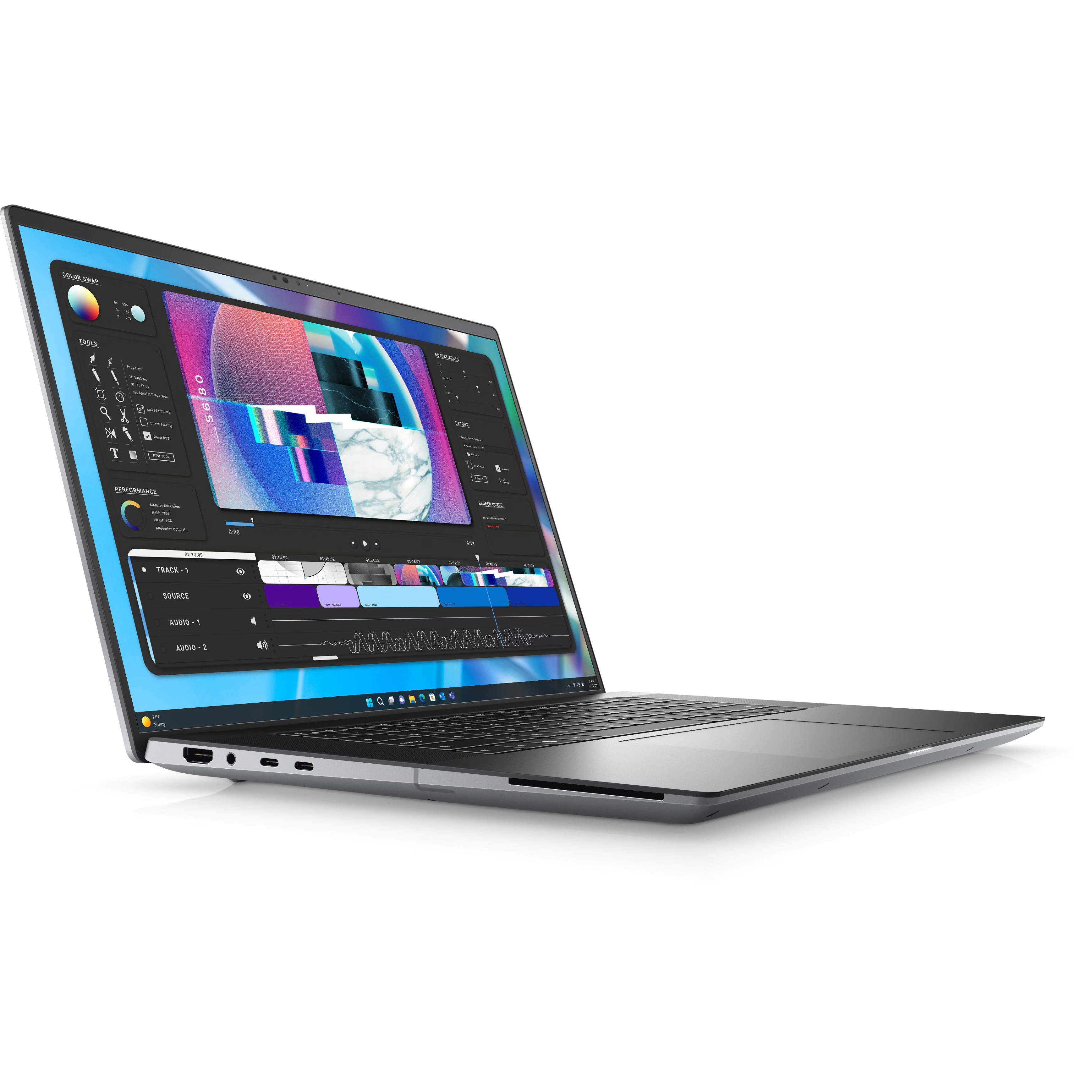 DELL M5680 XCTOP5680EMEA-VP-2 I7-13800H 16GB 512GB SSD 6GB RTX A1000 16" OLED TOUCH WIN11PRO MOBILE WS