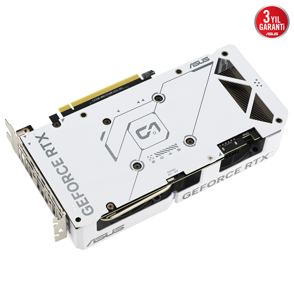 ASUS DUAL-RTX4070S-O12G-EVO-WHITE RTX4070 12GB GDDR6X 192Bit 3xDP/1xHDMI PCI-E 4.0