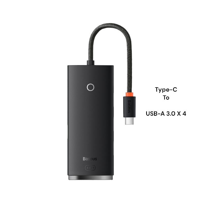 BASEUS WKQX030301 TYPE-C TO USB 3.0*4 ÇEVİRİCİ HUB