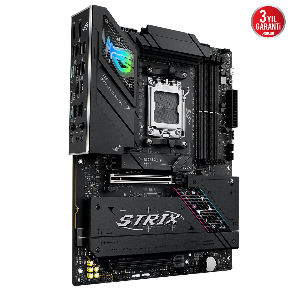 ASUS ROG STRIX B850-F GAMING WIFI 4xDDR5 DP/HDMI 4xM.2 AM5 ANAKART