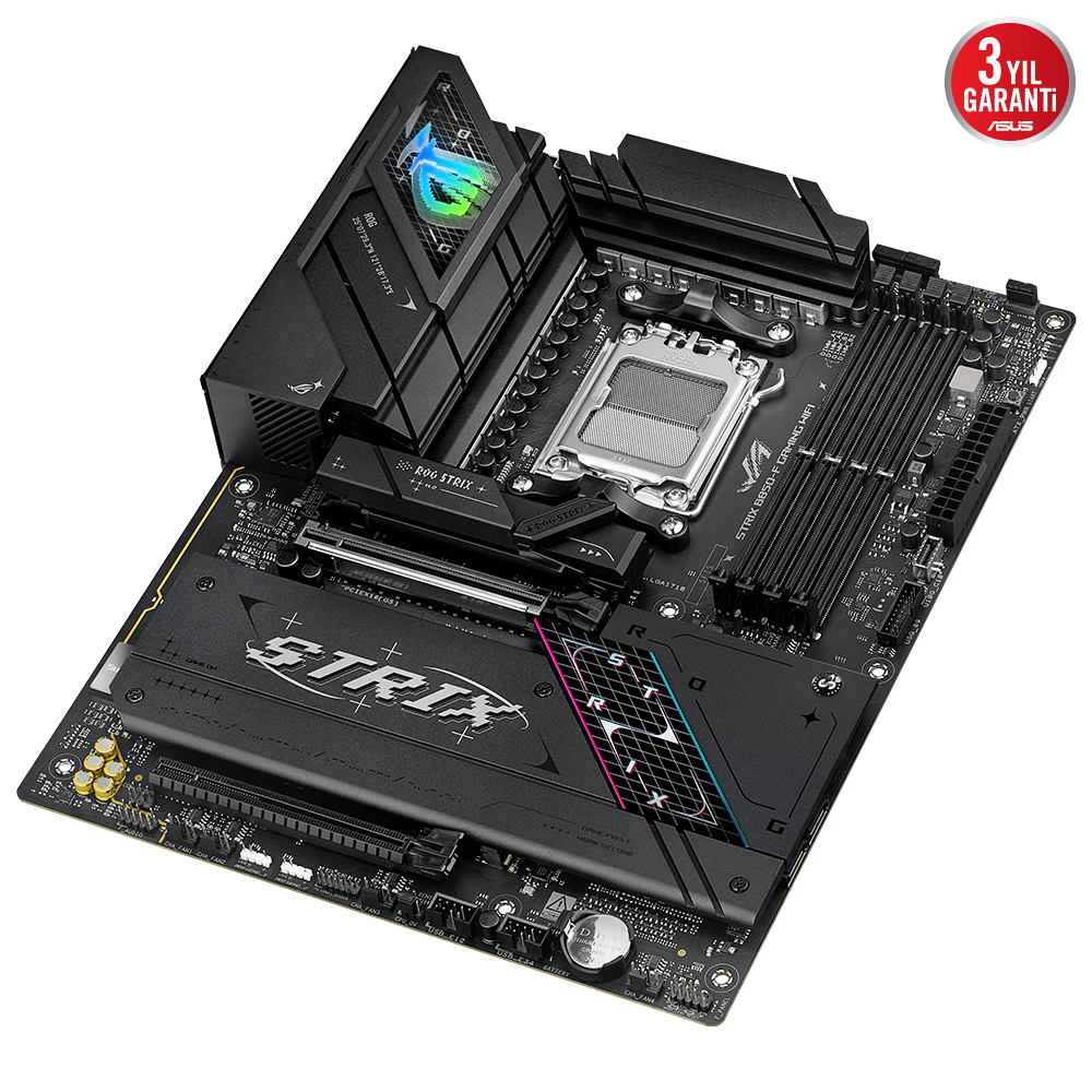 ASUS ROG STRIX B850-F GAMING WIFI 4xDDR5 DP/HDMI 4xM.2 AM5 ANAKART