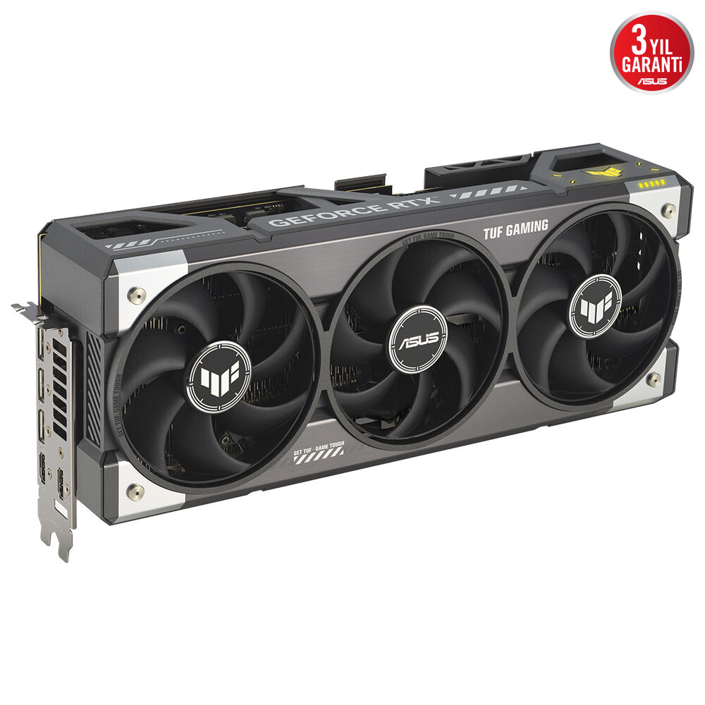 ASUS TUF-RTX5080-16G-GAMING NVIDIA GEFORCE RTX 5080 16GB GDDR7 256bit  2xHDMI 3xDP RGB DLSS4 EKRAN KARTI