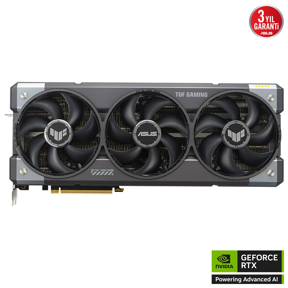 ASUS TUF-RTX5080-16G-GAMING NVIDIA GEFORCE RTX 5080 16GB GDDR7 256bit  2xHDMI 3xDP RGB DLSS4 EKRAN KARTI