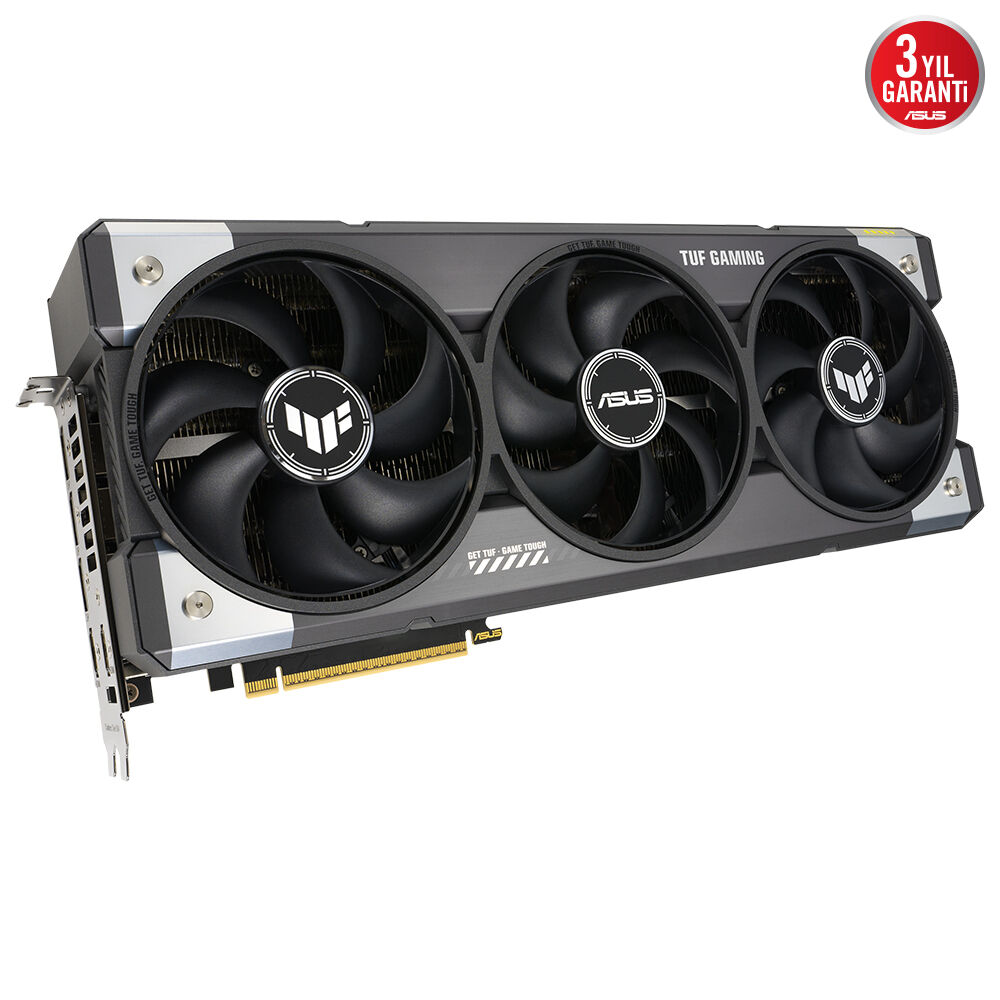 ASUS TUF-RTX5080-16G-GAMING NVIDIA GEFORCE RTX 5080 16GB GDDR7 256bit  2xHDMI 3xDP RGB DLSS4 EKRAN KARTI