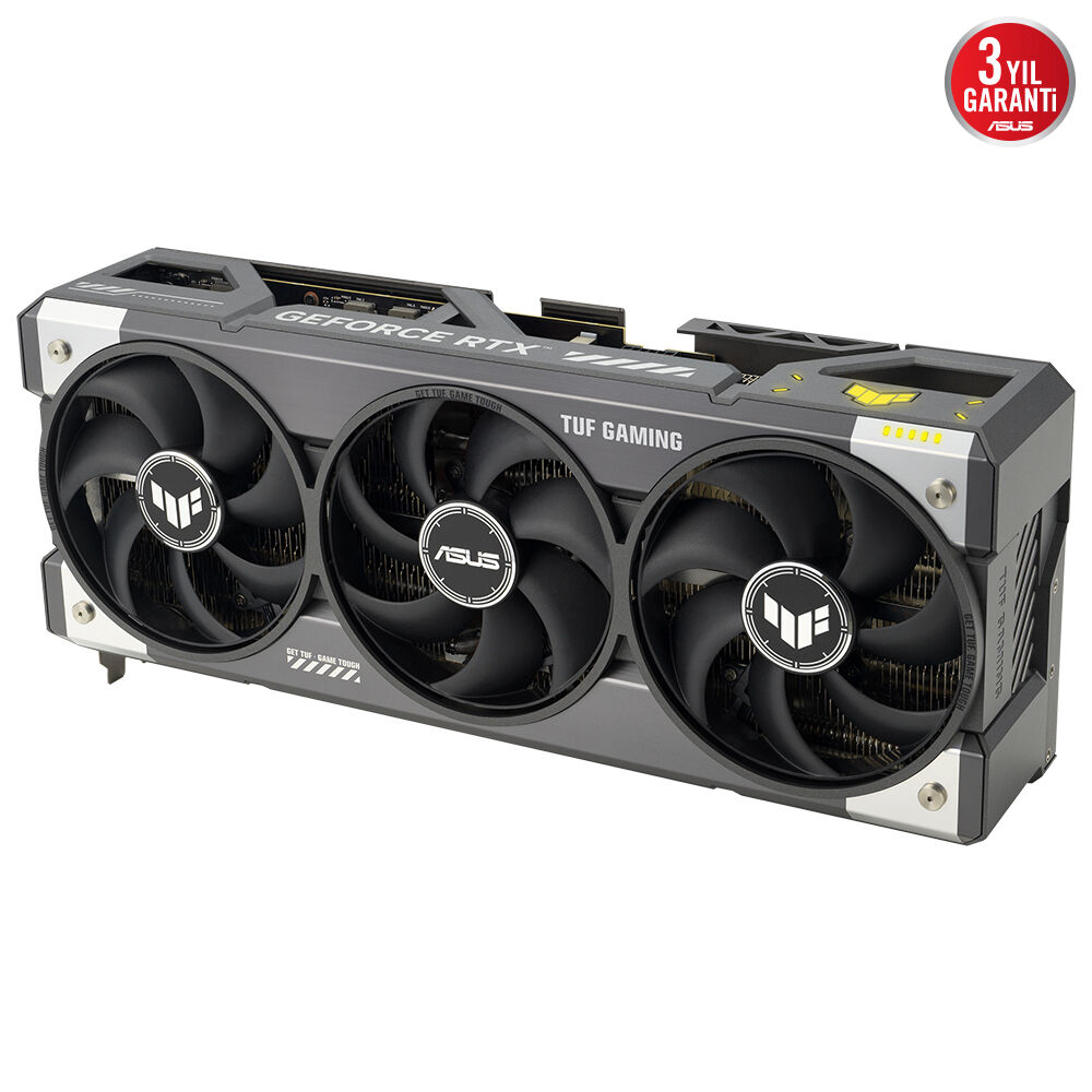 ASUS TUF-RTX5080-O16G-GAMING NVIDIA GEFORCE RTX 5080 16GB GDDR7 256bit  OC 2xHDMI 3xDP RGB DLSS4 EKRAN KARTI