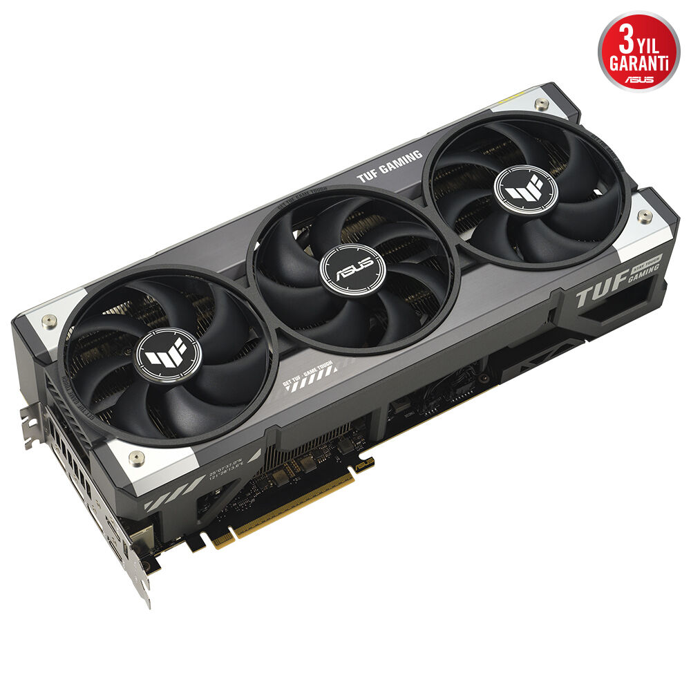 ASUS TUF-RTX5080-O16G-GAMING NVIDIA GEFORCE RTX 5080 16GB GDDR7 256bit  OC 2xHDMI 3xDP RGB DLSS4 EKRAN KARTI