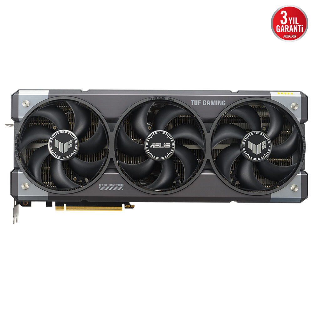 ASUS TUF-RTX5080-O16G-GAMING NVIDIA GEFORCE RTX 5080 16GB GDDR7 256bit  OC 2xHDMI 3xDP RGB DLSS4 EKRAN KARTI