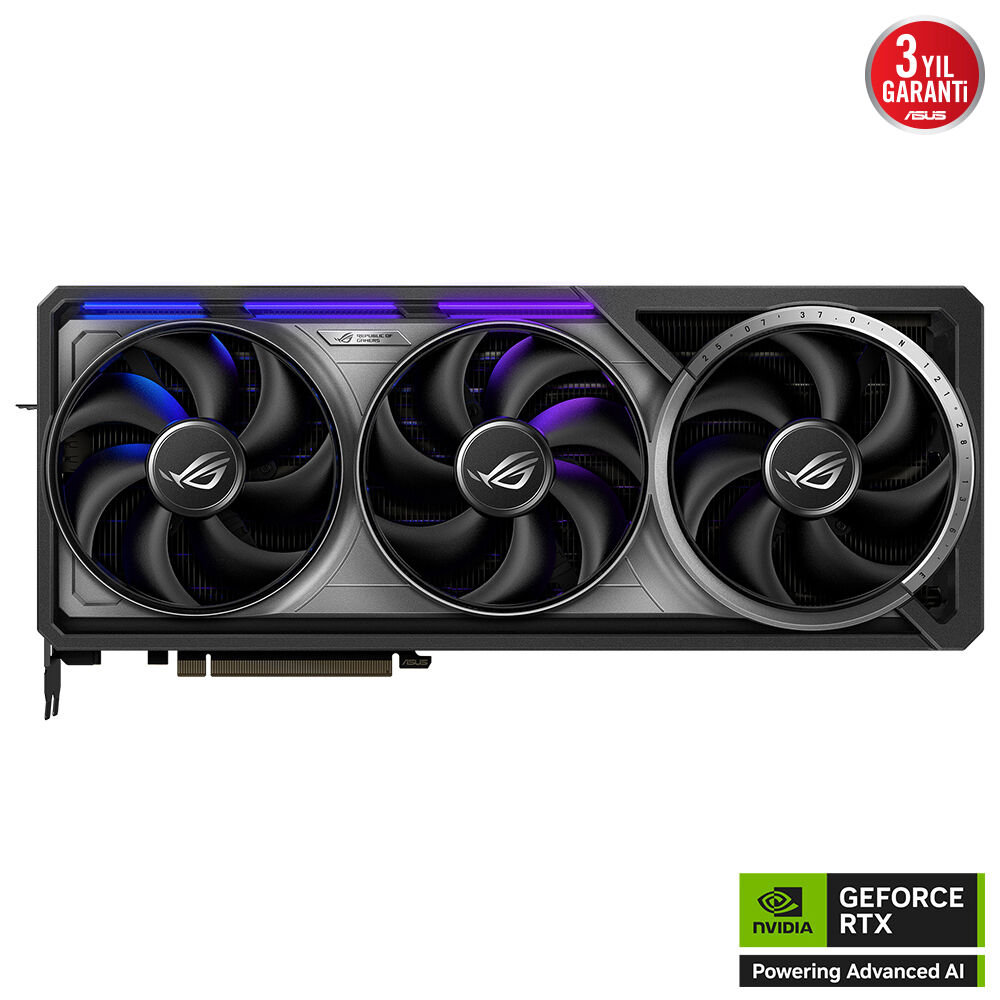 ASUS ROG-ASTRAL-RTX5080-O16G-GAMING NVIDIA GEFORCE RTX 5080 16GB GDDR7 256bit  OC 2xHDMI 3xDP RGB DLSS4 EKRAN KARTI