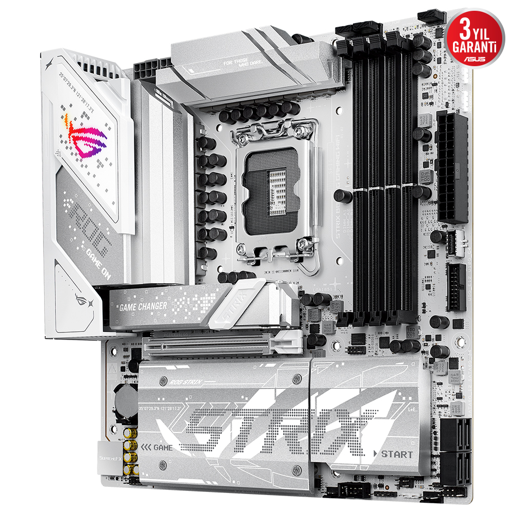 ASUS ROG STRIX B860-G GAMING WIFI 4x DDR5 DP/HDMI 4x M.2 1x 2.5GLAN/WIFI7/BT USB3.2 1851P ANAKART