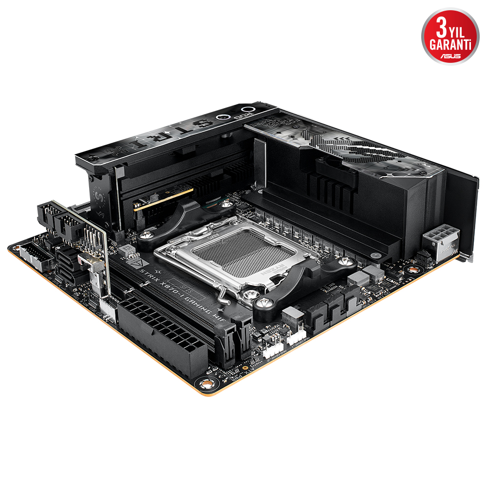 ASUS ROG STRIX X870-I GAMING WIFI 4xDDR5 HDMI 4xM.2 AM5 ANAKART