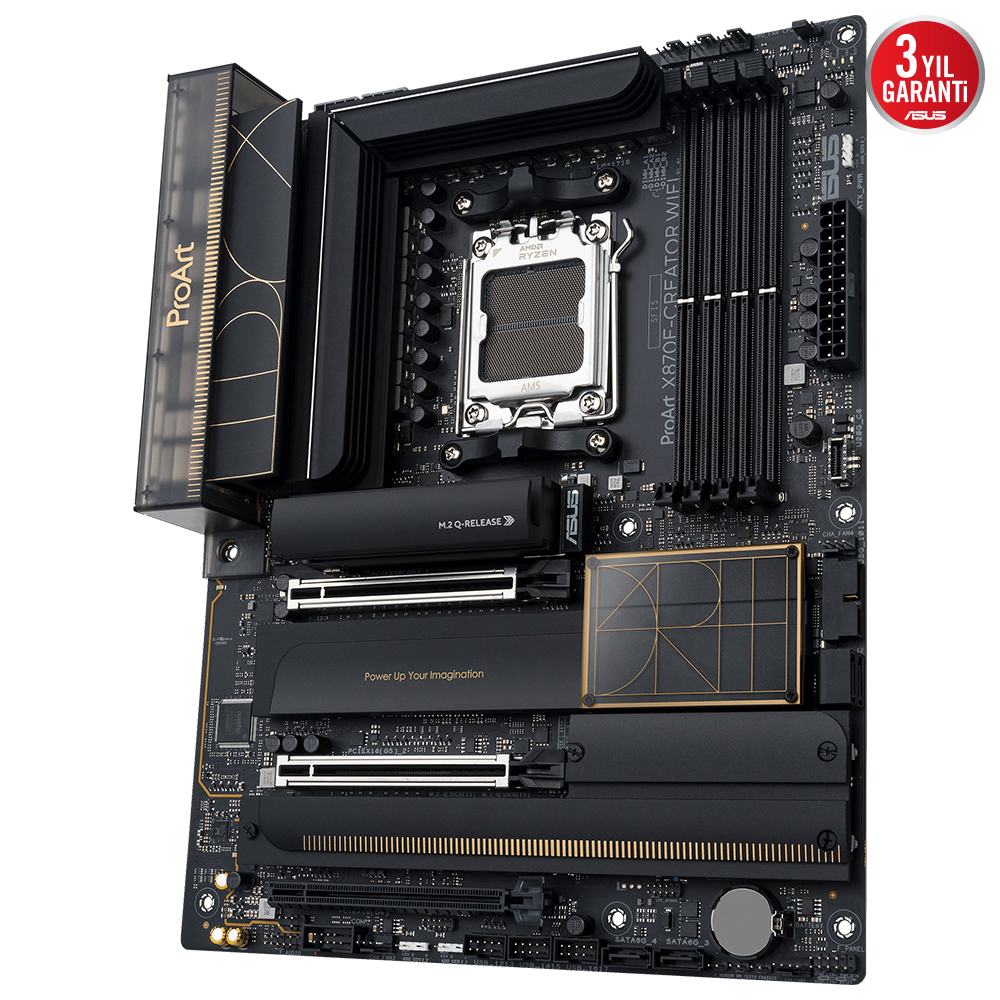 ASUS PROART X870E-CREATOR WIFI 4xDDR5 HDMI 4xM.2 AM5 ANAKART