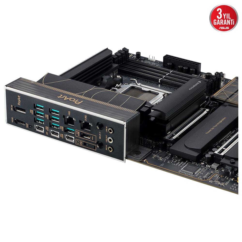 ASUS PROART X870E-CREATOR WIFI 4xDDR5 HDMI 4xM.2 AM5 ANAKART