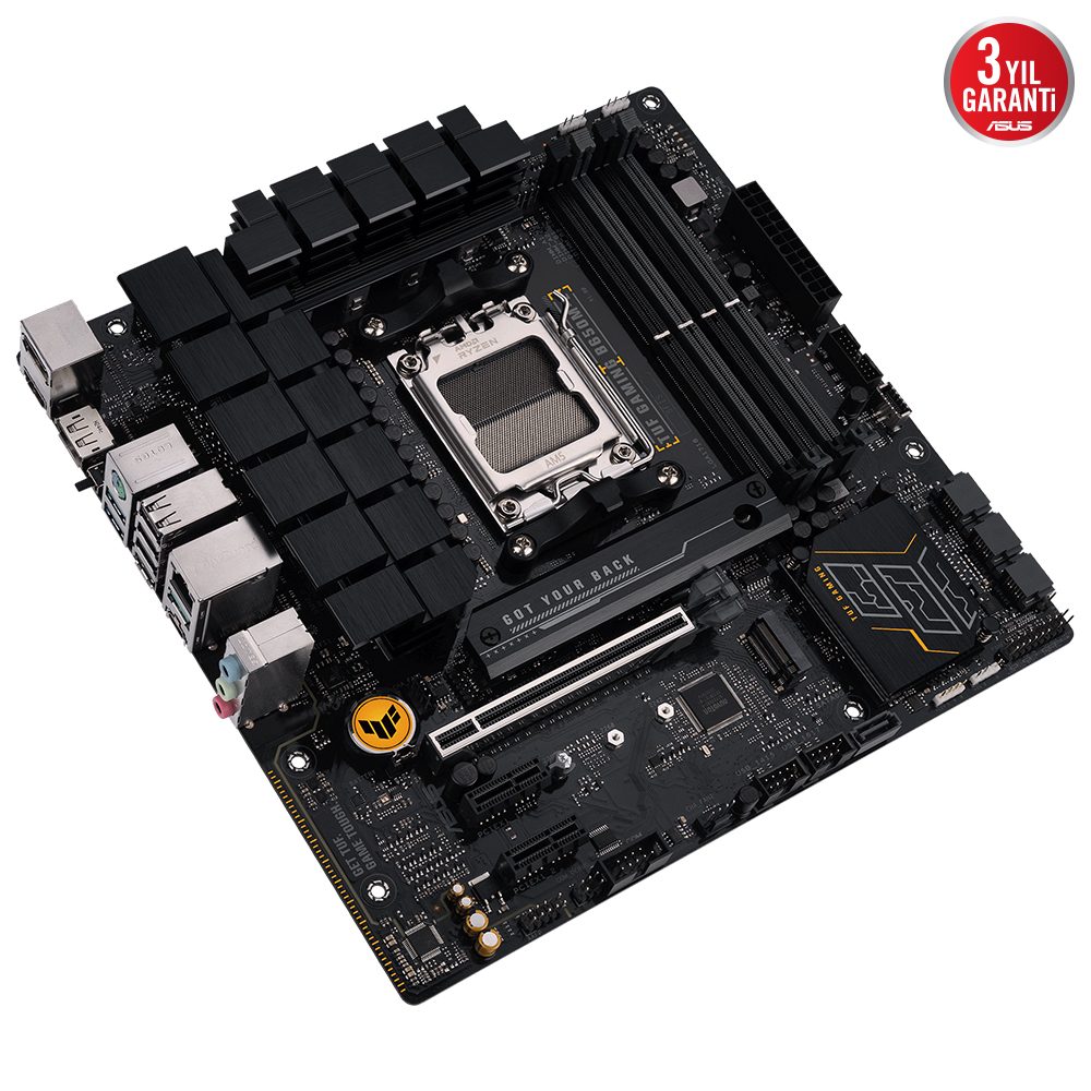 ASUS TUF GAMING B650M-E 4xDDR4 2x DP/HDMI 2xM.2 AM5 ANAKART