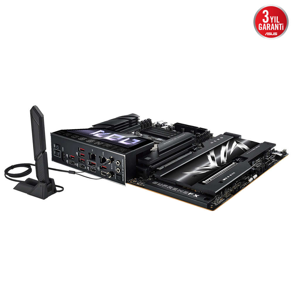 ASUS ROG CROSSHAIR X870E HERO 4xDDR5 HDMI 5xM.2 AM5 ANAKART