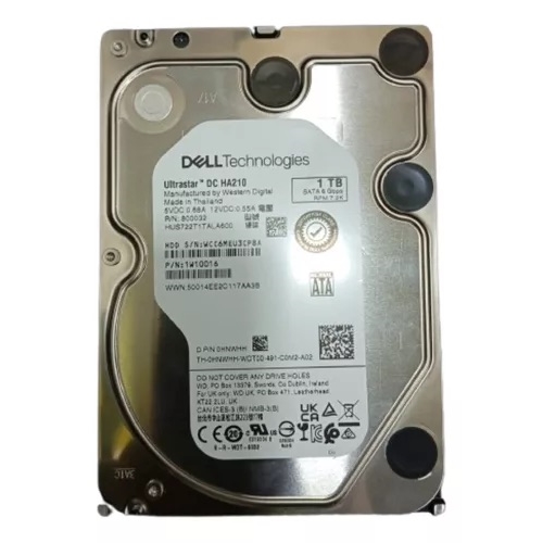 DELL ULTRASTAR DC HA210 1TB 7200RPM 64MB SATA3 BULK HDD