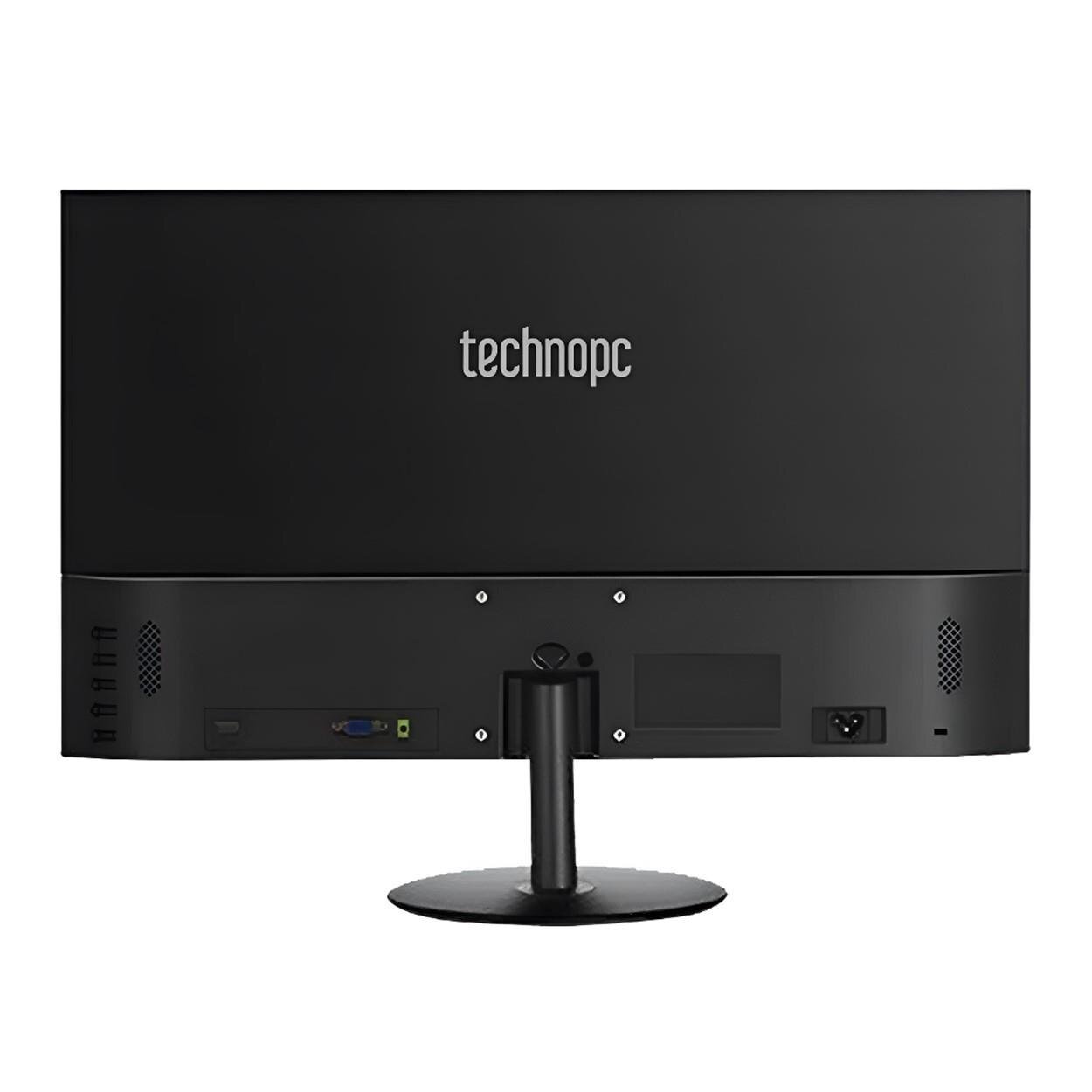 TECHNOPC TPL22V-Y 21.5" 6.5MS 1920x1080 VGA/HDMI VESA 60HZ SİYAH LED MONITOR