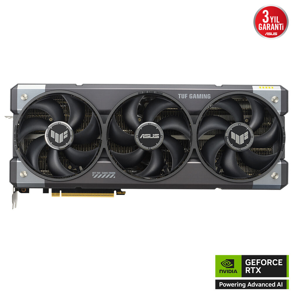 ASUS TUF-RTX5090-O32G-GAMING NVIDIA GEFORCE RTX 5090 32GB GDDR7 512bit  OC 2xHDMI 3xDP RGB DLSS4 EKRAN KARTI