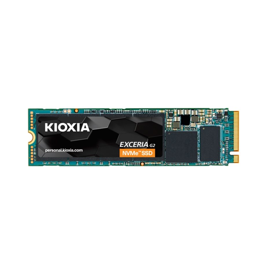 KIOXIA EXERIA G2 500GB 2100/1700/MB/s M.2 PCIe 3.0 NVME SSD LRC20Z500GG8