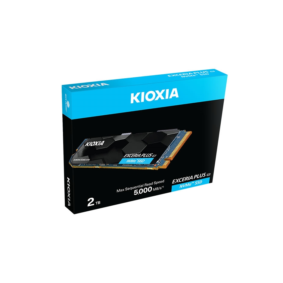 KIOXIA EXCERIA PLUS G3 1TB 5000-3900MB/s M.2 PCIe 3.0 NVME SSD LSD10Z001TG8