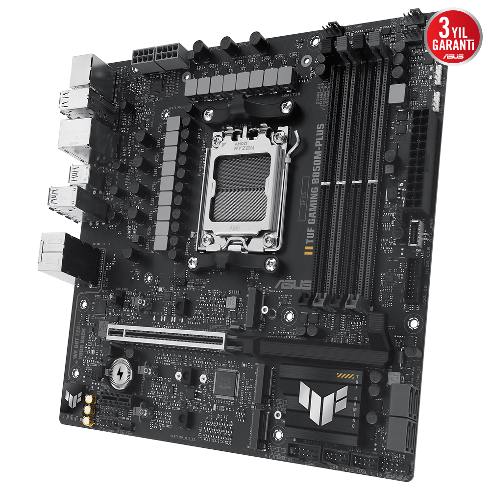 ASUS TUF GAMING B850M-PLUS 4xDDR5 DP/HDMI/TYPE-C 3xM2 AM5 ANAKART