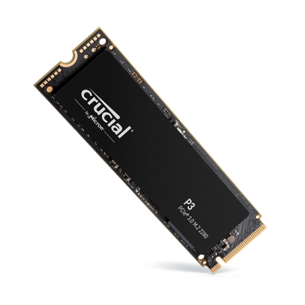 CRUCIAL P3 1TB 3500/3300MB/s M.2 2280 PCIe NVME SSD CT1000P3SSD8