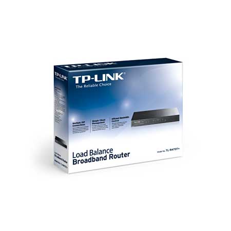 TP-LINK TL-R470T+ LOAD BALANCE 4PORT BROADBAND ROUTER