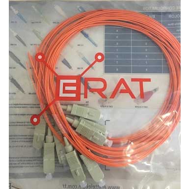 ERAT E9PGSCSR0010 SC PIGTAIL SIMPLEX SM 9/125 1,5 MT 10'LU PAKET