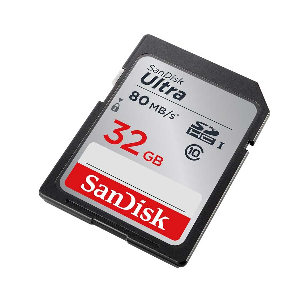 SANDISK ULTRA 32GB SDHC CLASS10 80MB/s HAFIZA KARTI SDSDUNC-032G-GN6IN