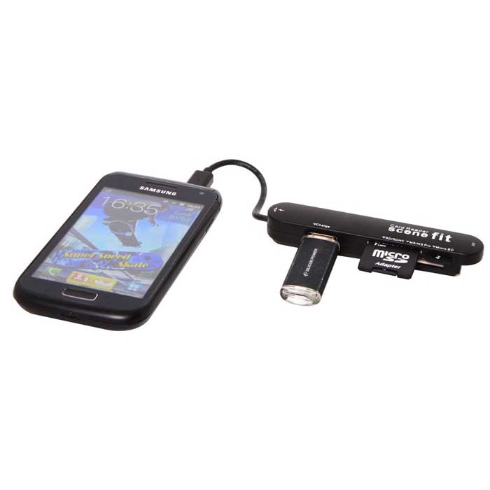 S-LINK SMG-420 USB TO MICRO USB HUB+KART OKUYUCU