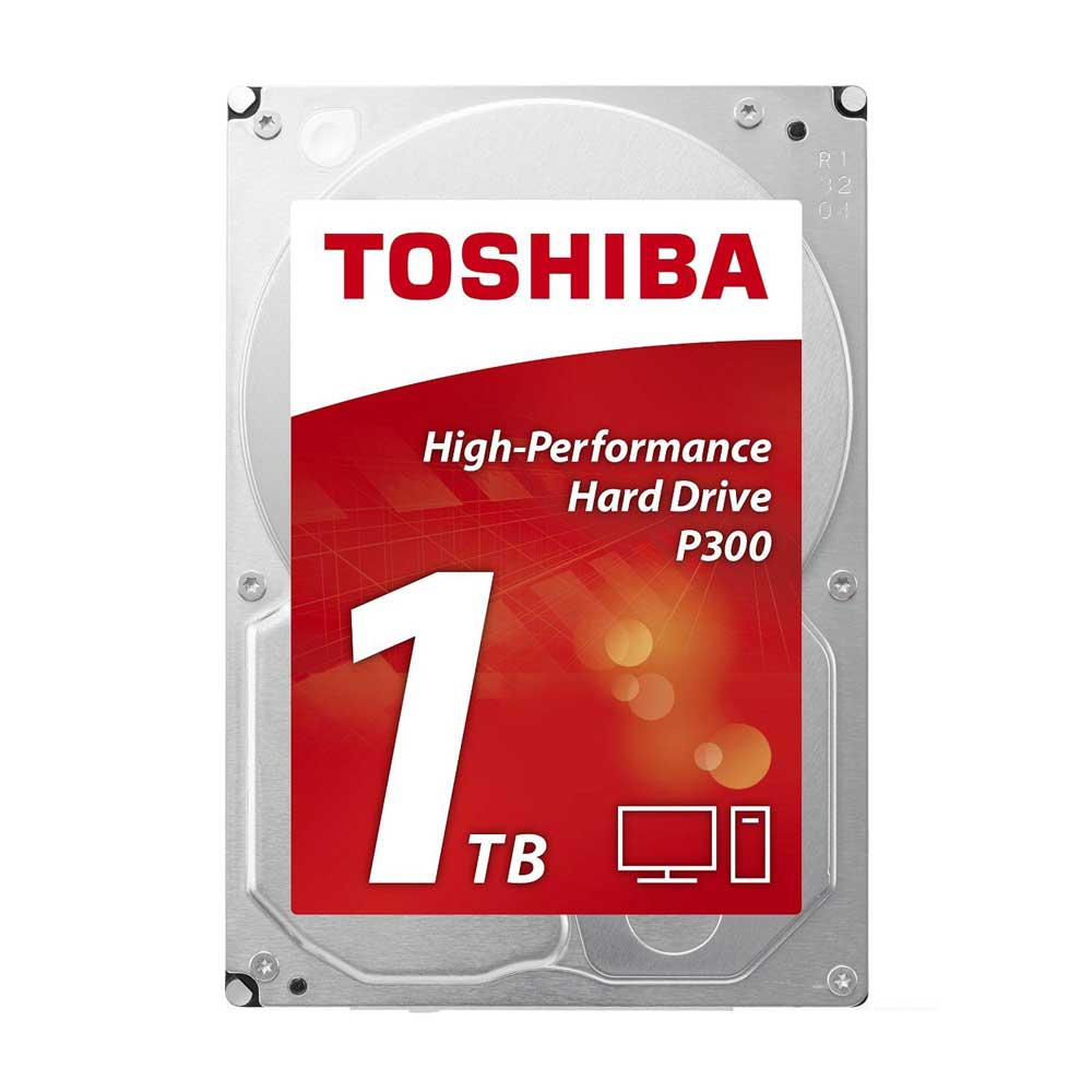TOSHIBA P300 1TB 7200RPM 64MB SATA3 6Gbit/sn HDWD110UZSVA PC HDD