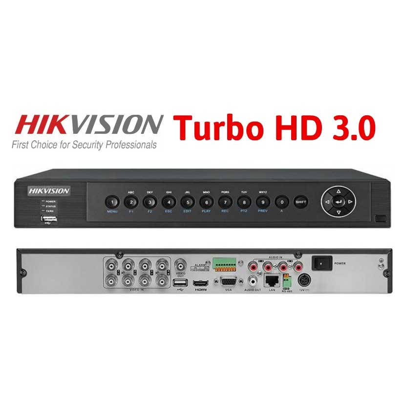 HIKVISION DS-7208HUHI-F2/N 8 KANAL 3MP 2xIP 1xVGA 1xHDMI 1080p HD-TVI,CVI,AHD,ANALOG HİBRİT DVR KAYIT CİHAZI   