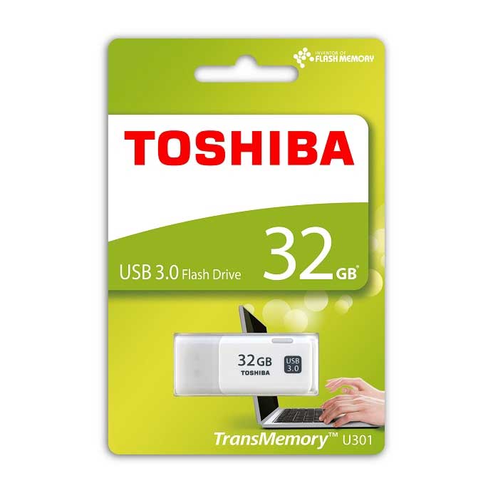 TOSHIBA HAYABUSA 32GB USB2.0 FLASH BELLEK THN-U202W0320E4