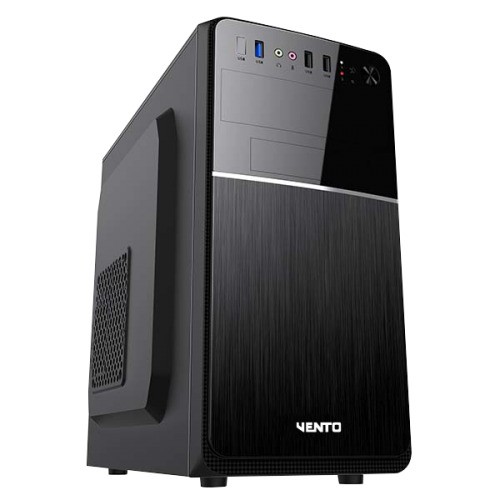 VENTO CIO_TML117 400W 3x8CM FAN MICRO ATX 2xUSB2.0/1xUSB3.0 SİYAH KASA